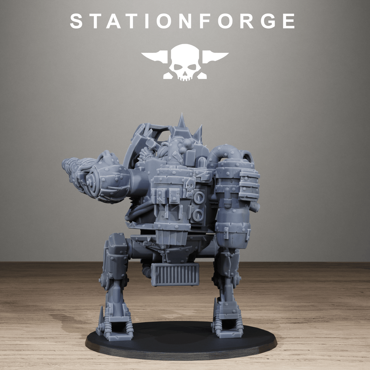 Tabletop Terrain Miniature Orkaz Chicken Walker