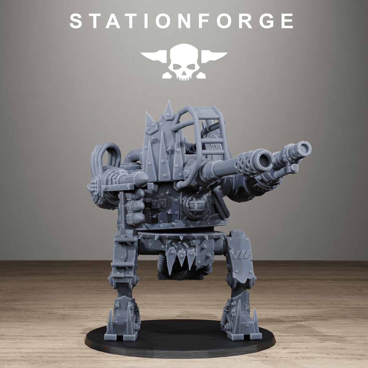 Tabletop Terrain Miniature Orkaz Chicken Walker