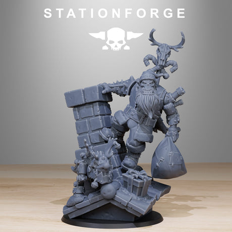 Tabletop Terrain Miniature Orkaz Claus