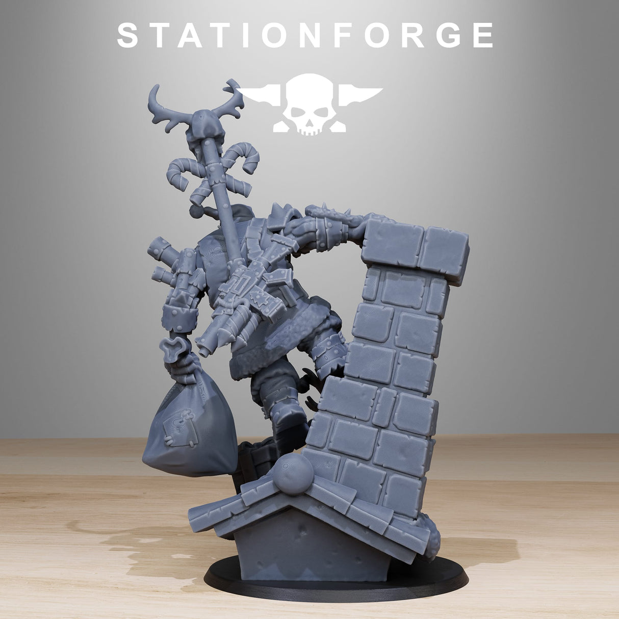 Tabletop Terrain Miniature Orkaz Claus