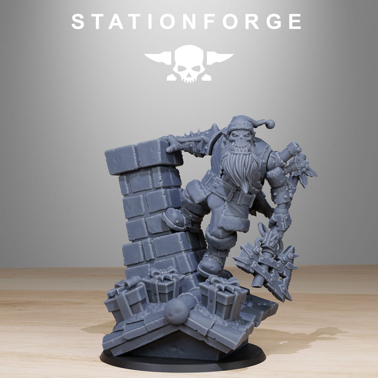 Tabletop Terrain Miniature Orkaz Claus