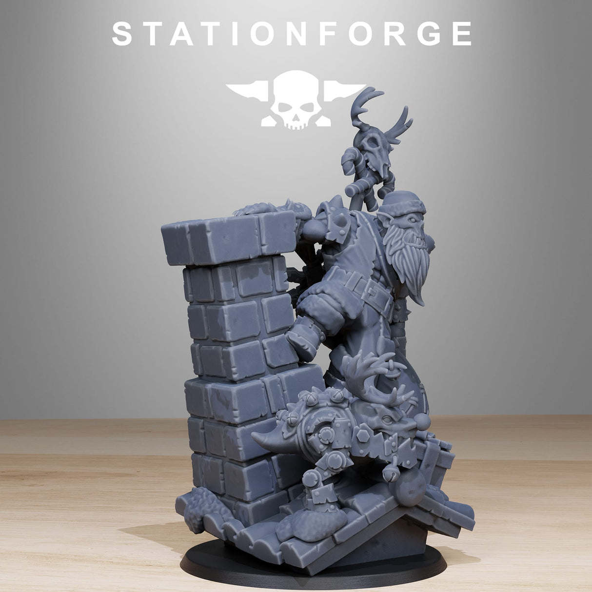 Tabletop Terrain Miniature Orkaz Claus