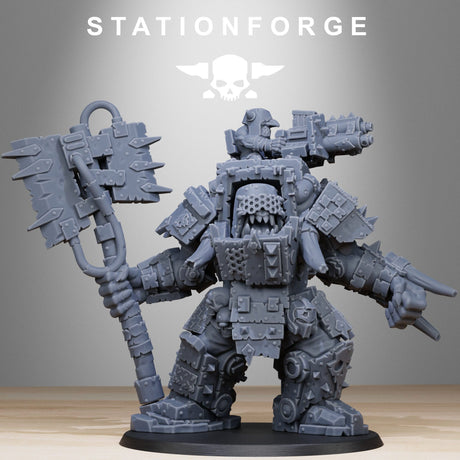 Tabletop Terrain Miniature Orkaz Commander