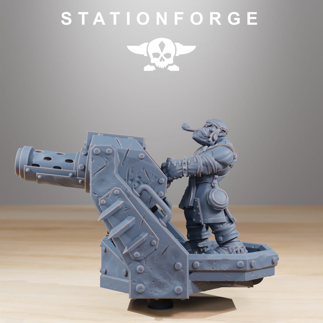 Tabletop Terrain Miniature Orkaz Death Mounta