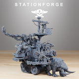 Tabletop Terrain Miniature Orkaz Death Mounta