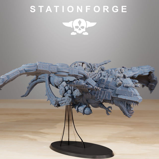 Tabletop Terrain Miniature Orkaz Dragon Bomba