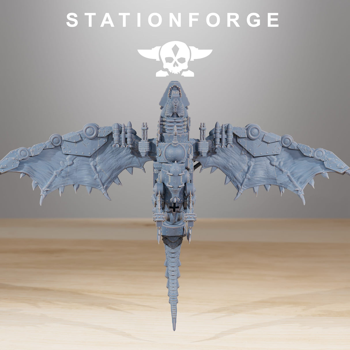 Tabletop Terrain Miniature Orkaz Dragon Bomba