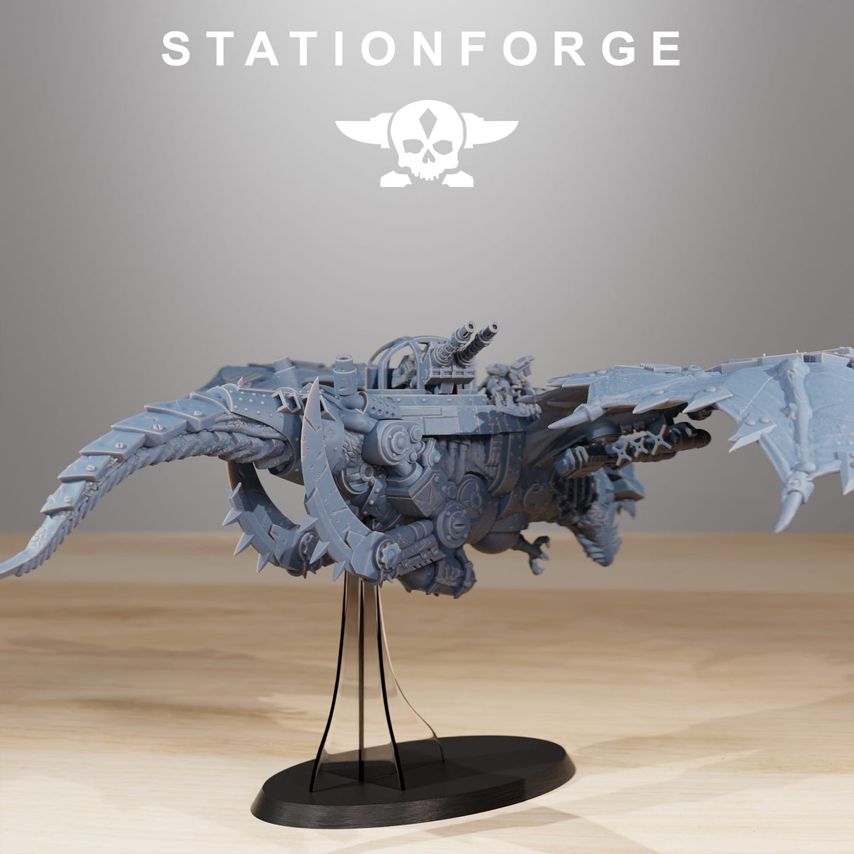 Tabletop Terrain Miniature Orkaz Dragon Bomba