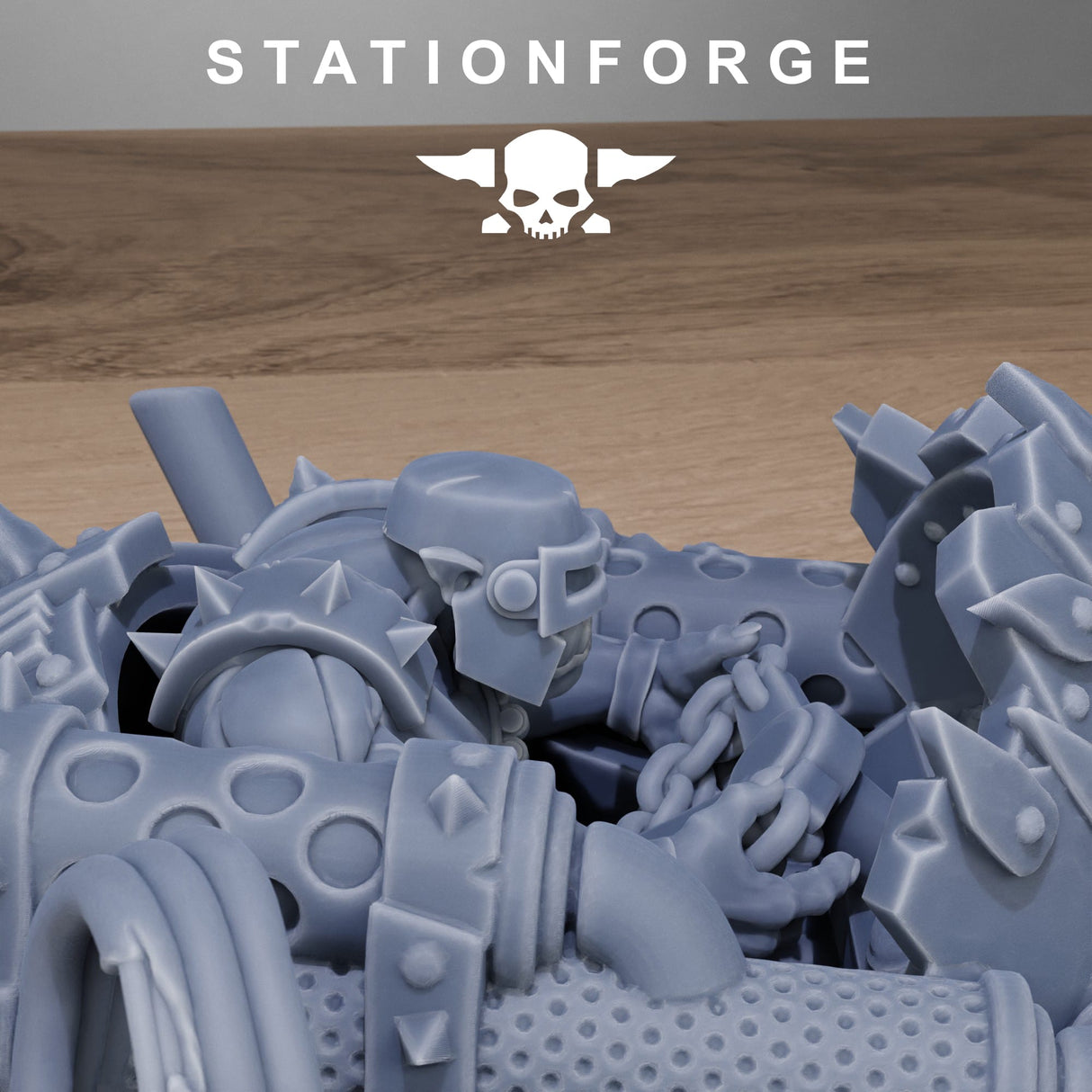 Tabletop Terrain Miniature Orkaz Drill