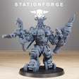 Tabletop Terrain Miniature Orkaz Exo Boss