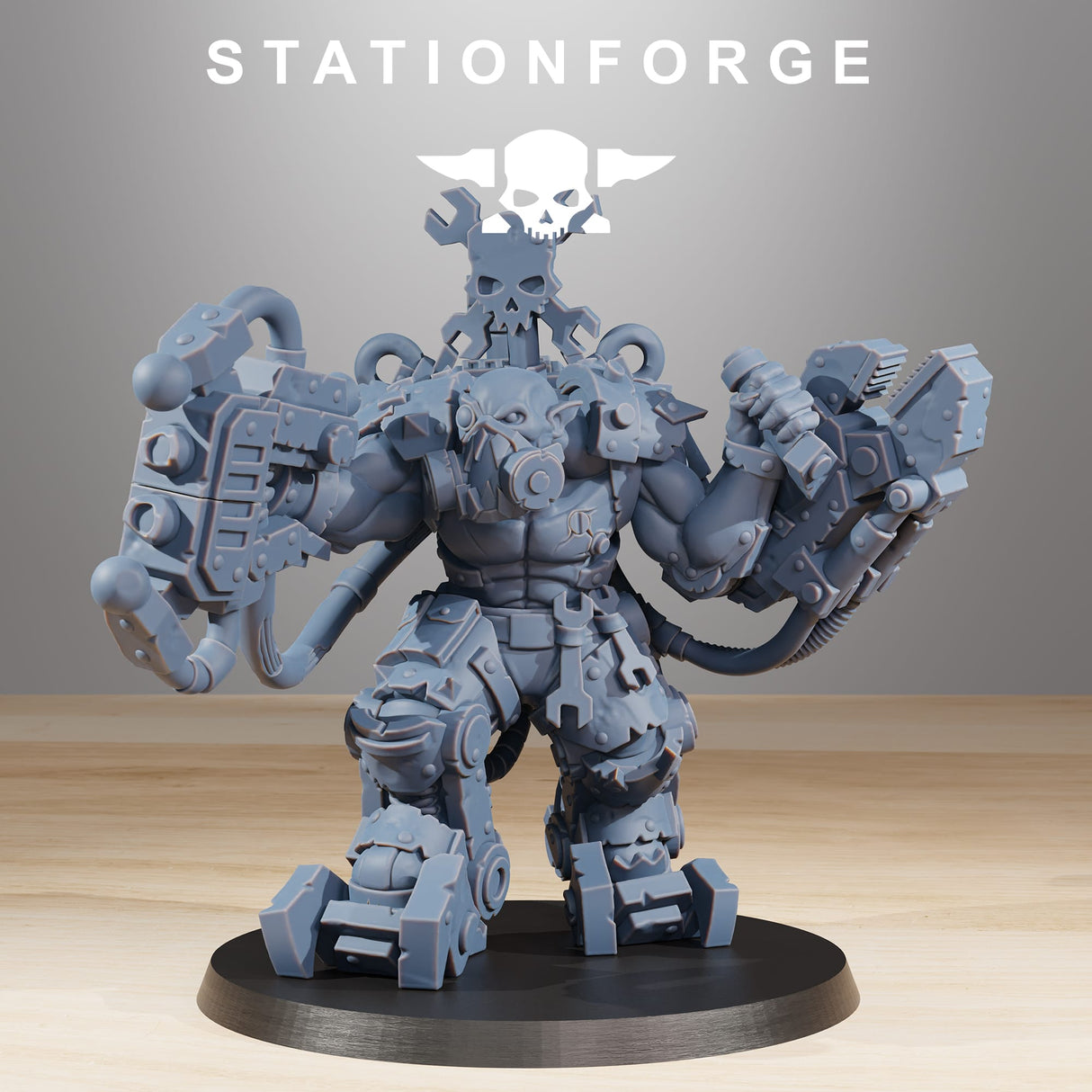Tabletop Terrain Miniature Orkaz Exo Boss