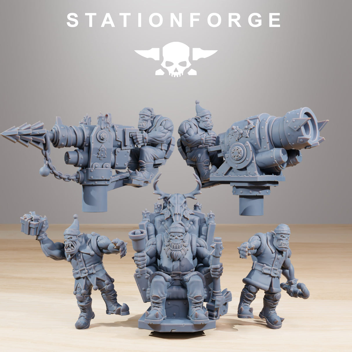 Tabletop Terrain Miniature Orkaz Festivator