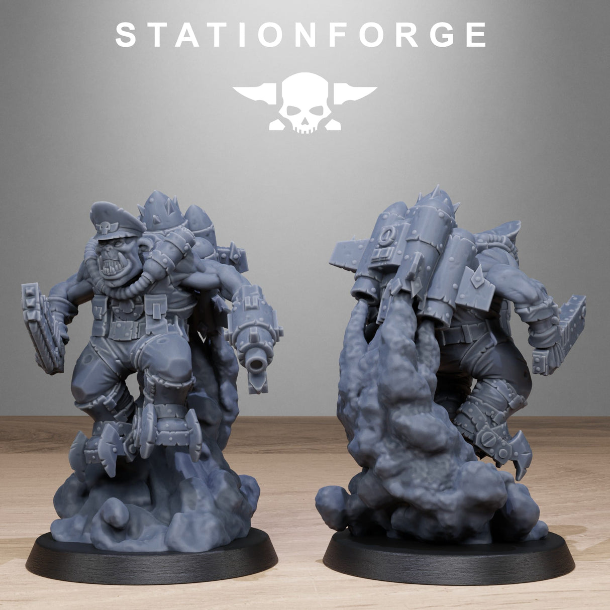 Tabletop Terrain Miniature Orkaz Flyers