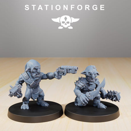 Tabletop Terrain Miniature Orkaz Goblins