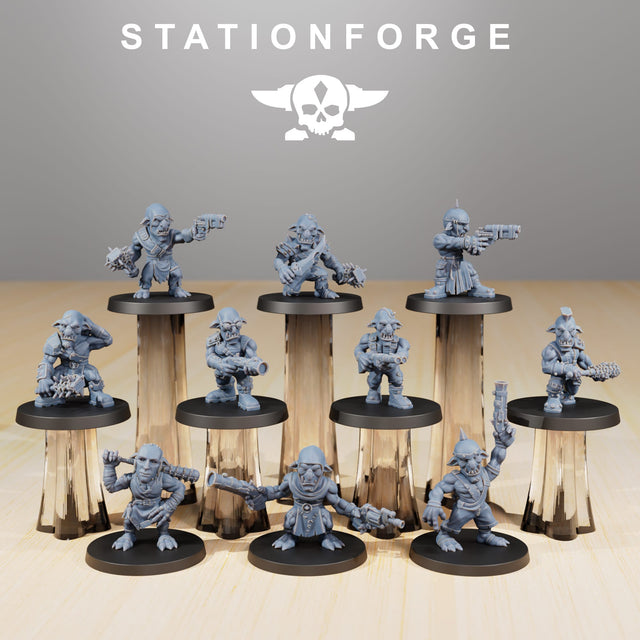 Tabletop Terrain Miniature Orkaz Goblins