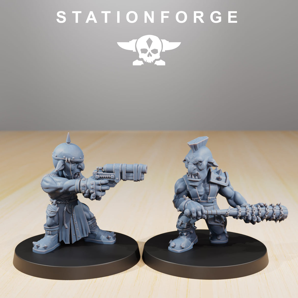 Tabletop Terrain Miniature Orkaz Goblins