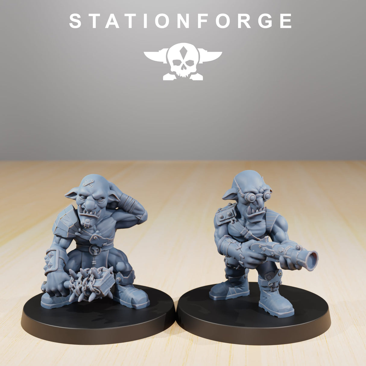 Tabletop Terrain Miniature Orkaz Goblins