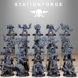 Tabletop Terrain Miniature Orkaz Gobs Infantry Reborn