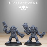 Tabletop Terrain Miniature Orkaz Gobs Infantry Reborn