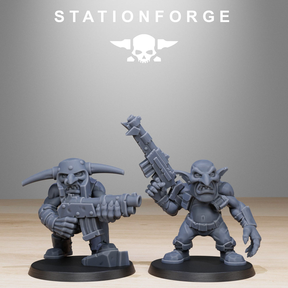 Tabletop Terrain Miniature Orkaz Gobs Infantry Reborn