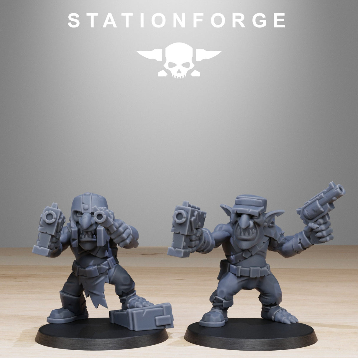 Tabletop Terrain Miniature Orkaz Gobs Infantry Reborn