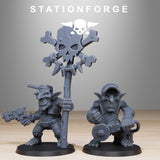 Tabletop Terrain Miniature Orkaz Gobs Infantry Reborn