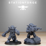 Tabletop Terrain Miniature Orkaz Gobs Infantry Reborn