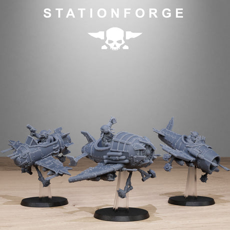 Tabletop Terrain Miniature Orkaz Gobs Planes