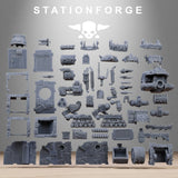 Tabletop Terrain Miniature Orkaz Gognauts