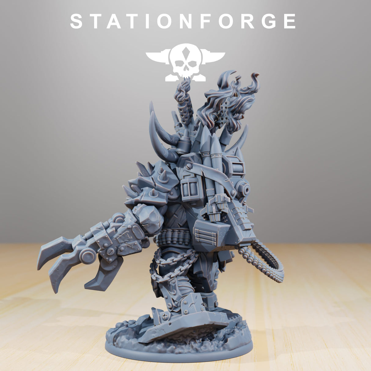 Tabletop Terrain Miniature Orkaz Grand Nutta