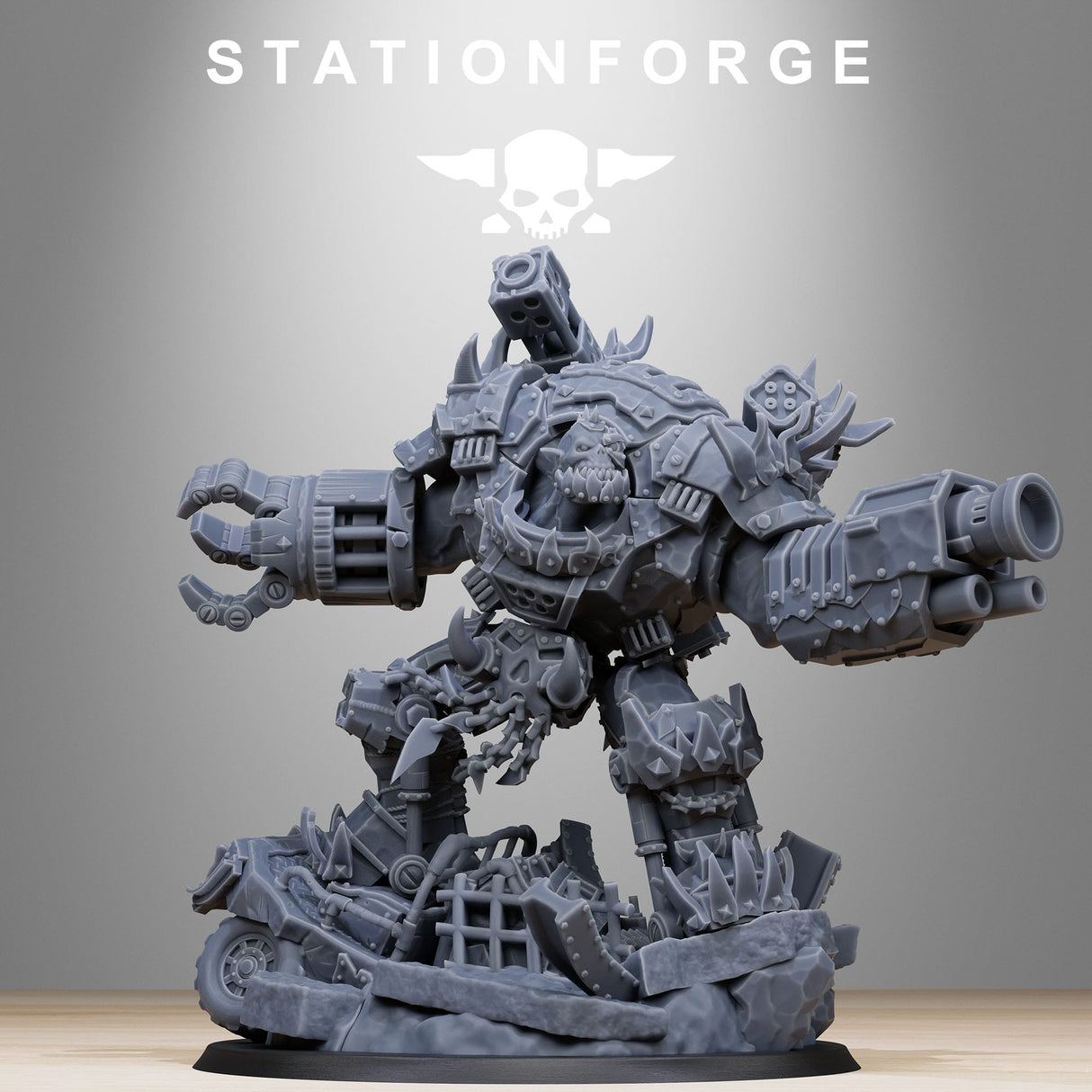 Tabletop Terrain Miniature Orkaz Grand Nutta 2.0