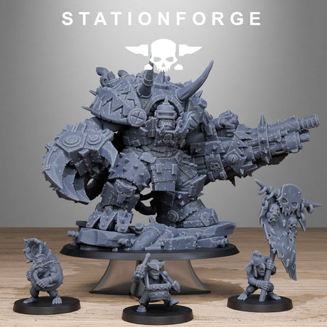 Tabletop Terrain Miniature Orkaz Grand Nutta 3.0