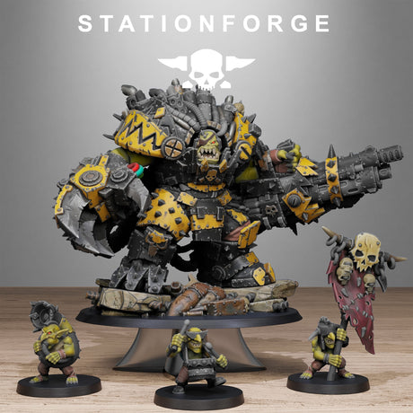 Tabletop Terrain Miniature Orkaz Grand Nutta 3.0