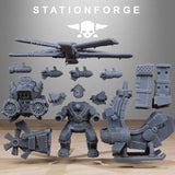 Tabletop Terrain Miniature Orkaz Helicopters