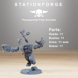 Tabletop Terrain Miniature Orkaz Infantry