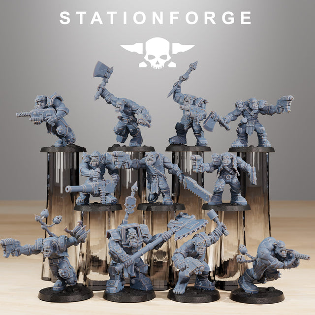 Tabletop Terrain Miniature Orkaz Infantry