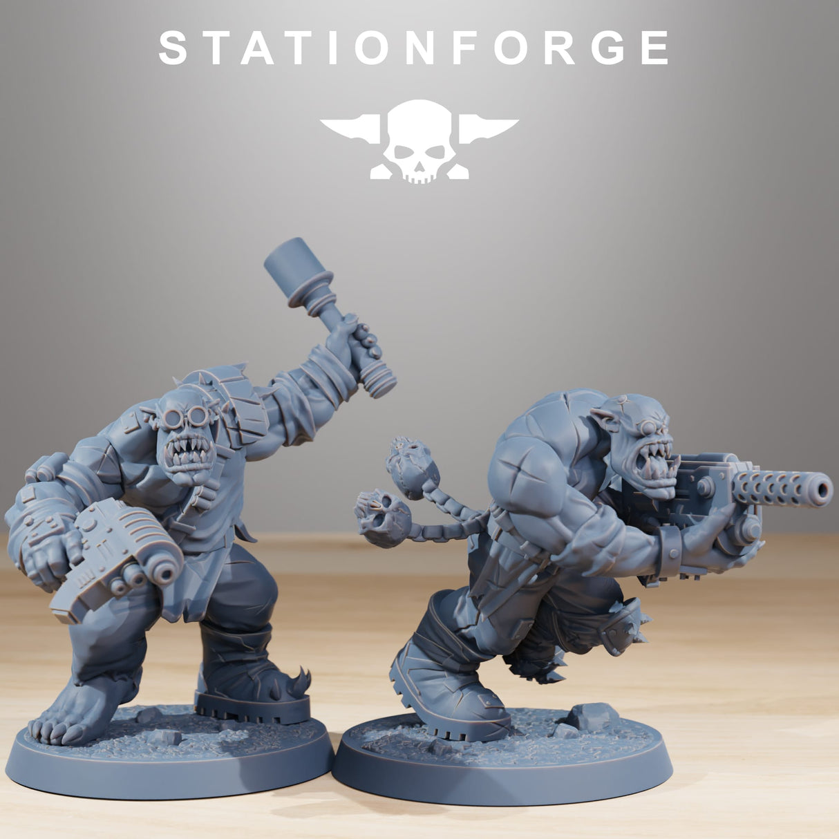 Tabletop Terrain Miniature Orkaz Infantry