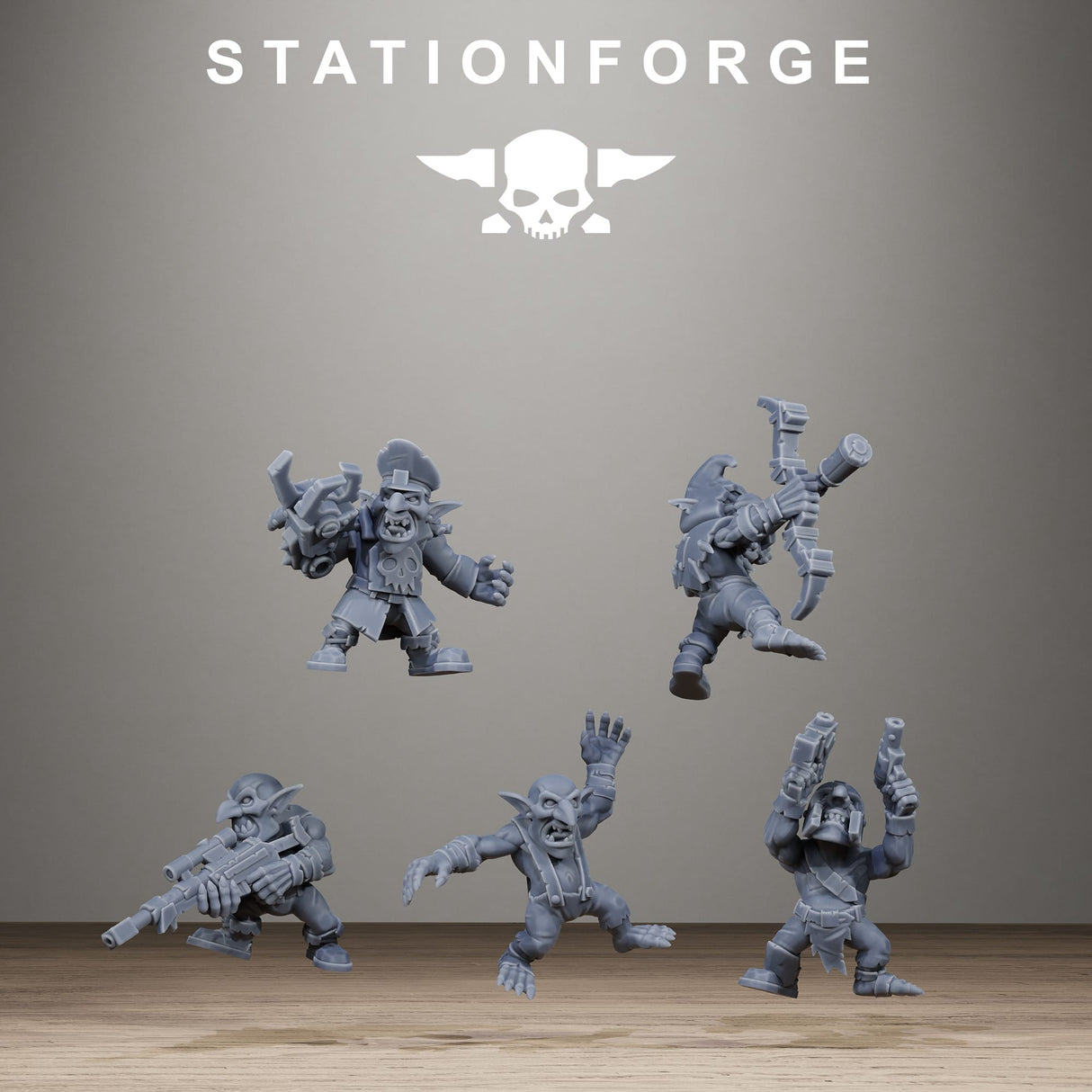 Tabletop Terrain Miniature Orkaz Iron Giant
