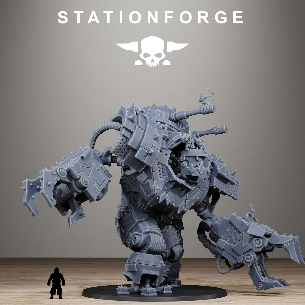 Tabletop Terrain Miniature Orkaz Iron Giant