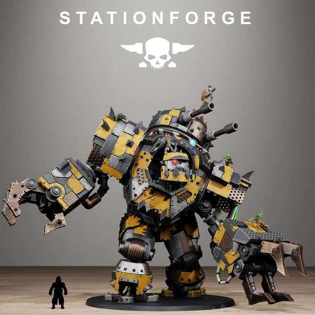 Tabletop Terrain Miniature Orkaz Iron Giant