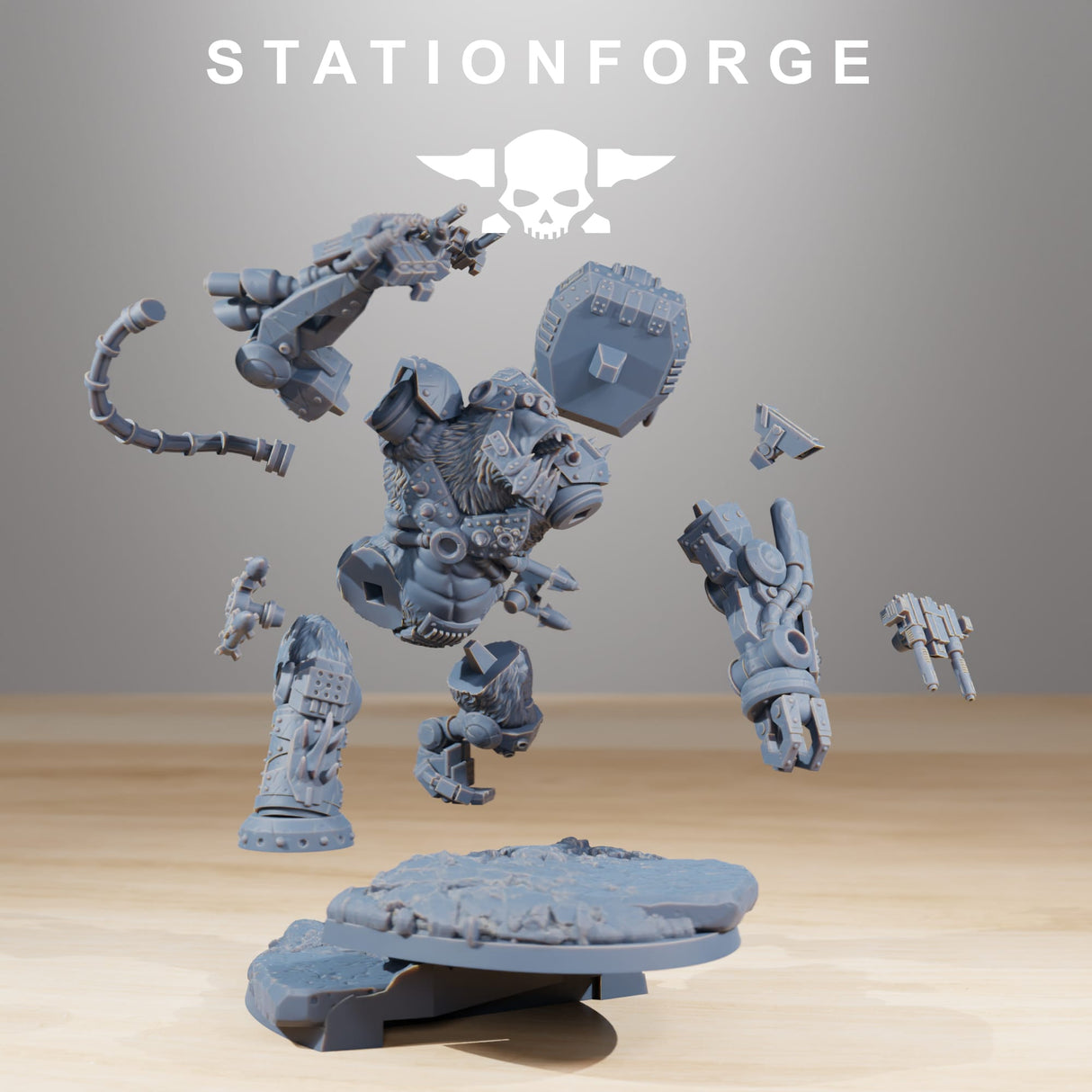 Tabletop Terrain Miniature Orkaz Kong