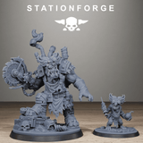 Tabletop Terrain Miniature Orkaz Mad Scientist
