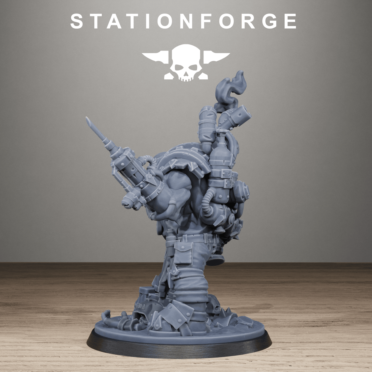 Tabletop Terrain Miniature Orkaz Mad Scientist