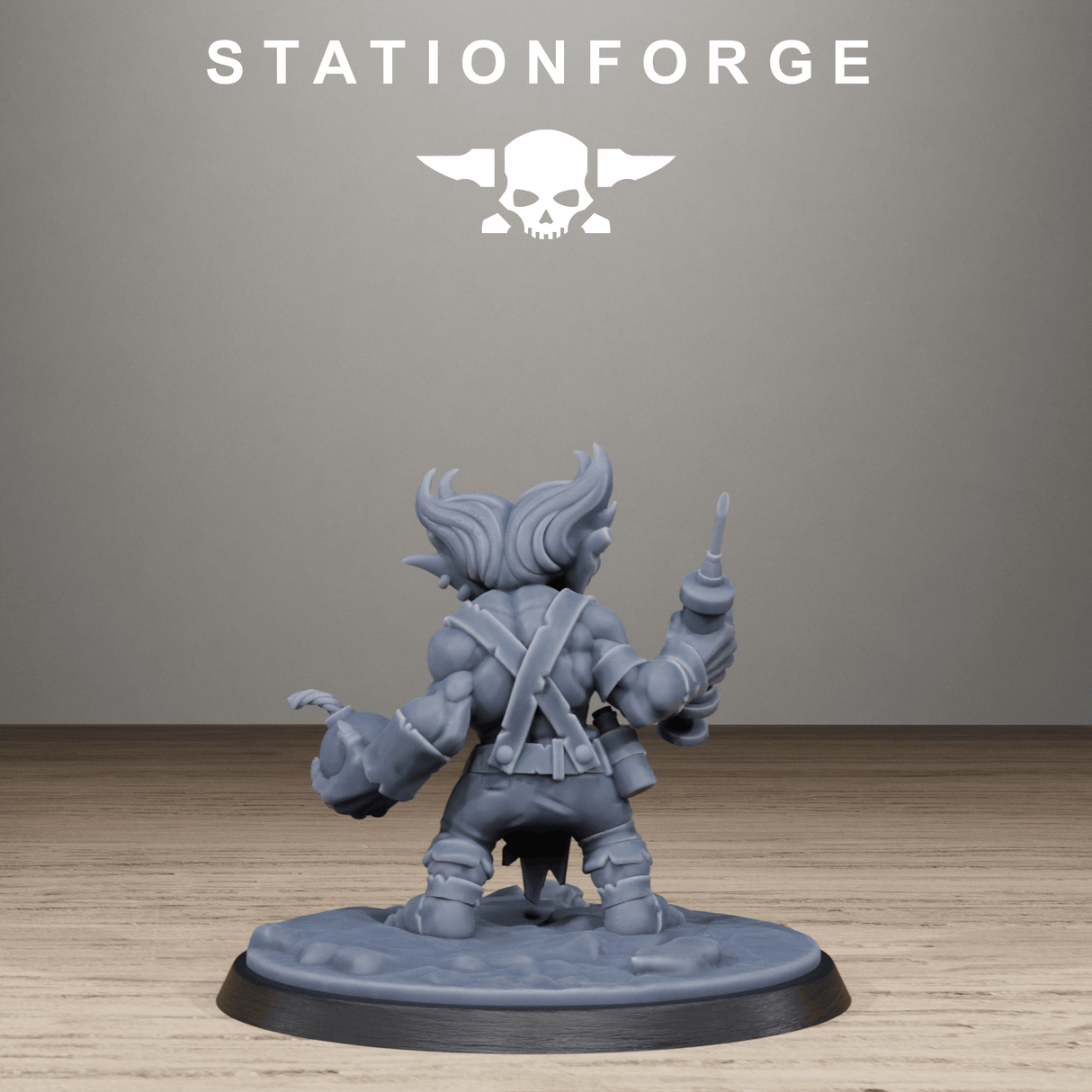 Tabletop Terrain Miniature Orkaz Mad Scientist