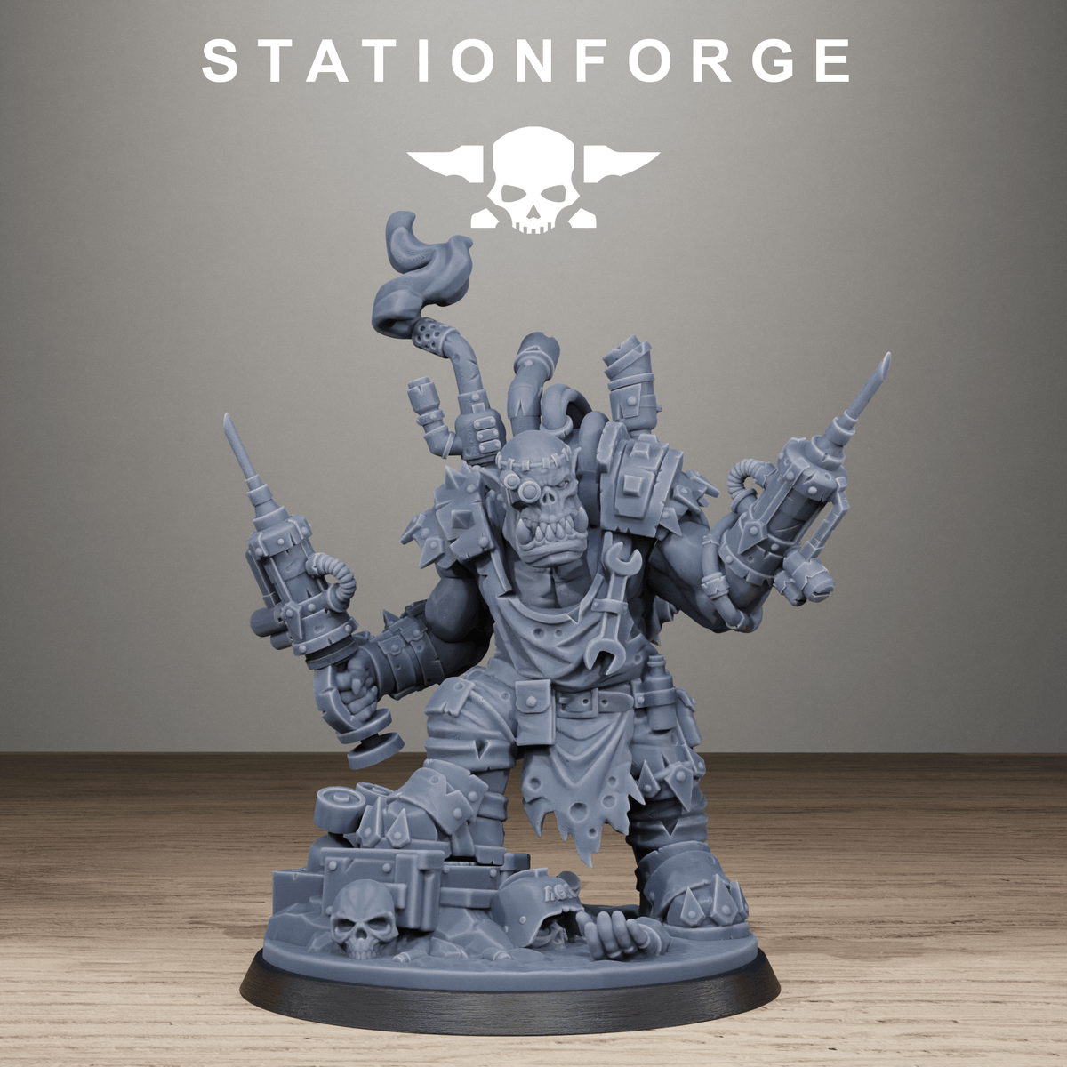 Tabletop Terrain Miniature Orkaz Mad Scientist