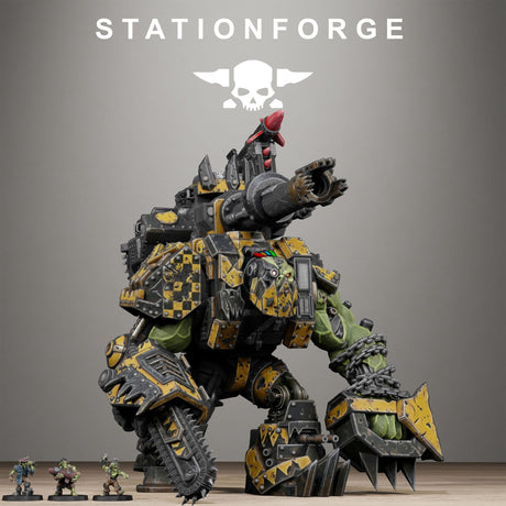 Tabletop Terrain Miniature Orkaz Mega Steppa