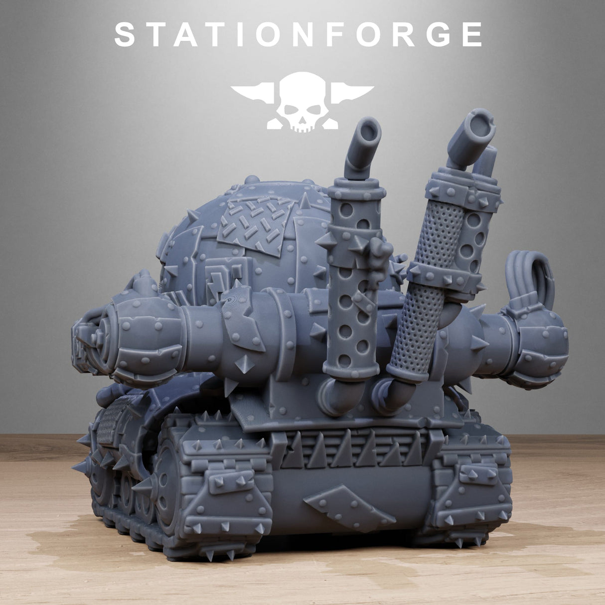 Tabletop Terrain Miniature Orkaz Mini Tank
