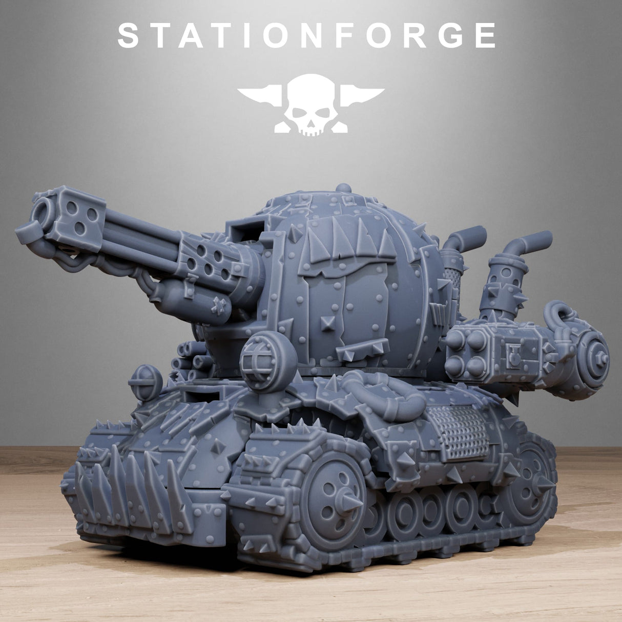 Tabletop Terrain Miniature Orkaz Mini Tank