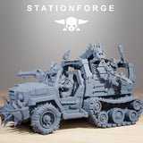 Tabletop Terrain Miniature Orkaz Party Wagon
