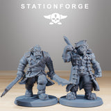 Tabletop Terrain Miniature Orkaz Pirates